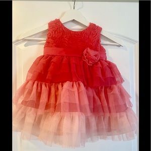 Beautiful different shades of pink dress